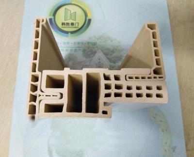 China Hollow Upvc WPC Door Frame Composite FIsrael Flame Retardant Bathroom Use for sale