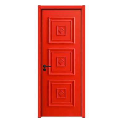 China Juye WPC Door Fire-Resistant Painting WPC Door For Commercial Interiors for sale
