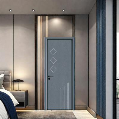 China Easy Maintenance WPC Hollow Door with Eco-Friendly and Impact Resistance for sale