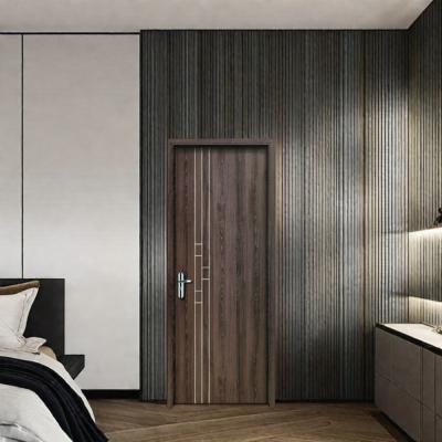 China Puerta hueca WPC personalizable con madera plástico compuesto 600 mm de ancho en venta