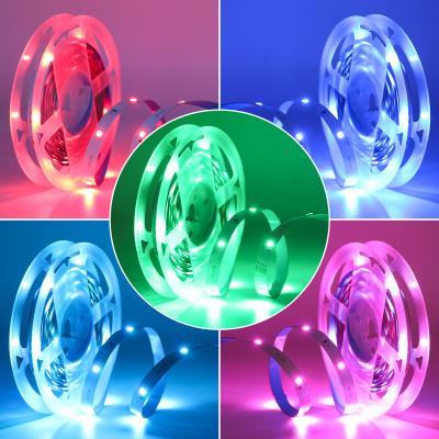 China Fábrica Venta de 12V led rgb lámpara de banda SMD 3535 ip20 resistente al agua LED RGB Smart luces de banda en venta
