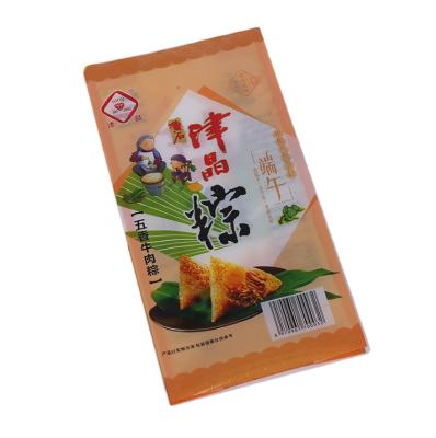 China Pillow Shaped Heat Sealing Zongzi Bag Moisture Proof Packaging Bag for sale