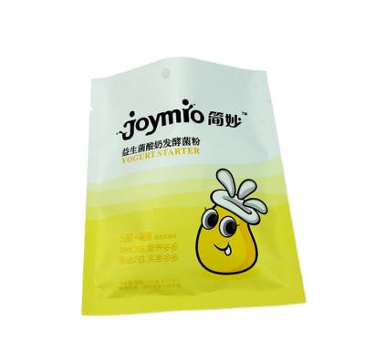 China Custom Printed 3-Side Moisture Proof Sealed Soft Touch Matte Aluminum Foil Smell Proof Bag For Food for sale