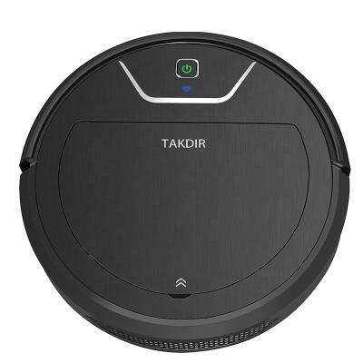 China APP Smart Control Automatic Vacuum Cleaner Hotel Robot Wet Dry Vacuum Cleaner for sale
