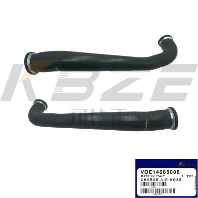 China VOLVO D5E ENGINE AIR COOLER HOSE VOE14685008 FOR EC200D EC210D EXCAVATOR for sale