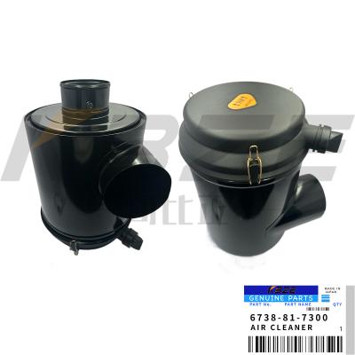 China PC200-7 PC360-7 EXCAVATOR AIR CLEANER 6738-81-7300 6738-81-7310 600-184-2810 FOR KOMATSU for sale