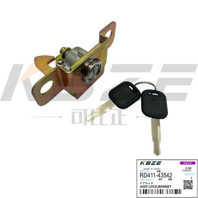 China KUBOTA RD411-43542 BONNET LOCK FITS U35 U45 KX71 KX91 SMALL EXCAVATOR for sale