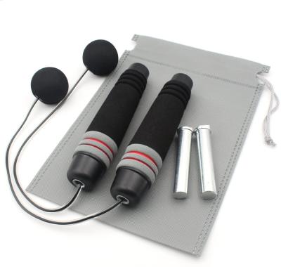 China Sponge Weighted Rope Minus Jump Rope Speed Rope Jump Rope for Double Under, Exercise, Boxing, Training Fitness for sale