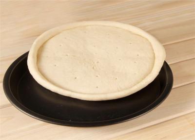 China 6 Inch Black 152x144x25mm Round Pizza Baking Tray 152x144x41mm for sale