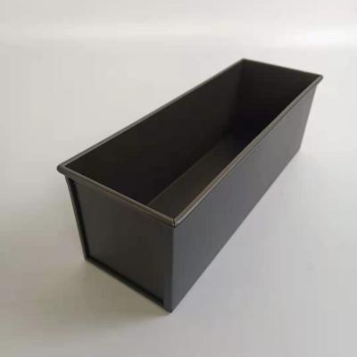 China PTFE Inside Non Stick 370x120x125mm Aluminum Alloy Bread Loaf Tray for sale