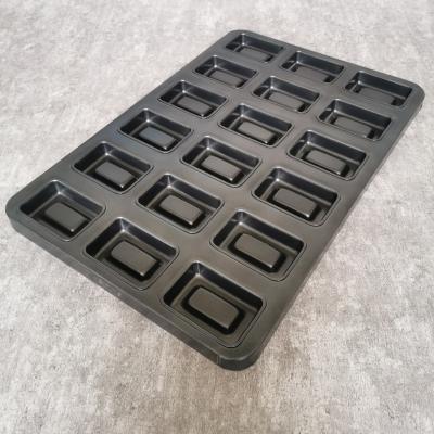 China 18 Links 1.0mm Round Silicone Muffin Pan Smooth Surface for sale