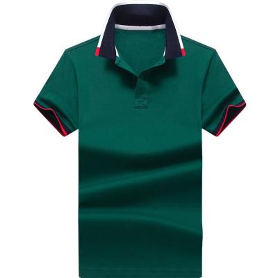 China Manufacturer PL038 Custom Mens Polo Shirt Quick Dry Compressed T-Shirt Contrast Rib Collar and Rib Sleeve Cuff for sale