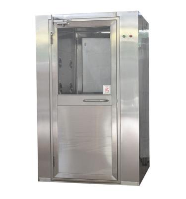 China Energy-saving High quality 304 single person double blow Stainless Steel Clean Room for Electronic Industry for sale