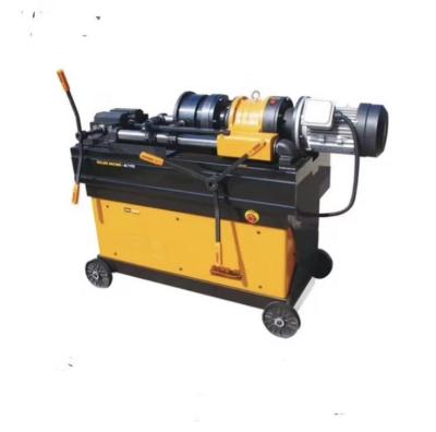 China Construction works High Speed Screw Making Machine Thread Rolling Rod Threaded Roller Bar Parallel Rebar Threading Machine for sale