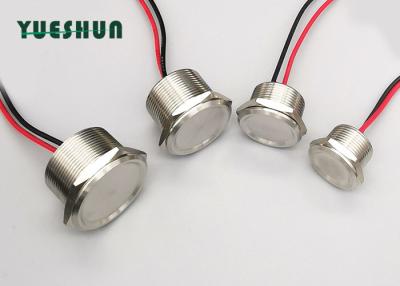 China Travando o tipo interruptor piezoelétrico capacitivo do botão do toque 22mm à venda