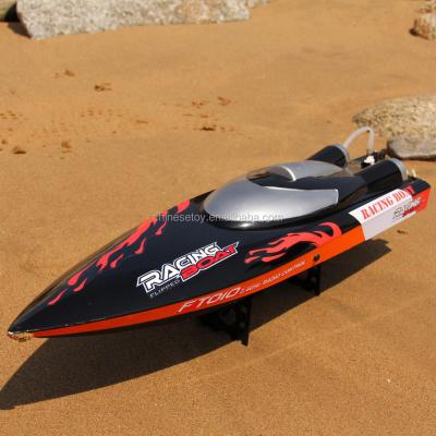 China RC Model New Arrival Water Cooling System Righting Racing Function RC High Speed Boat For Sale FT010 2.4G RC Fishing Boat for sale