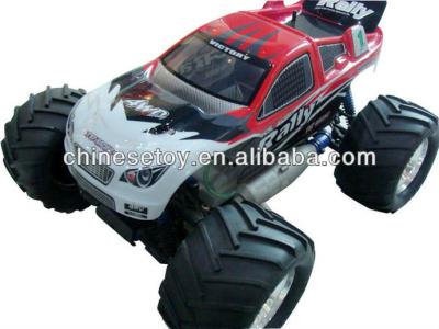 China 2 Speed RC Hobby 1:8 RC Gearbox 30CC Engine 4WD RTR RC Gas Powered Nitro Monster Truck for sale