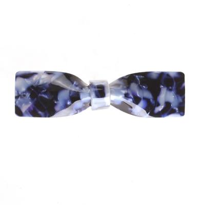 China Fashion Trendy Promotional Elegant Hairpin Bow Acetate Decorative Hairpin for sale
