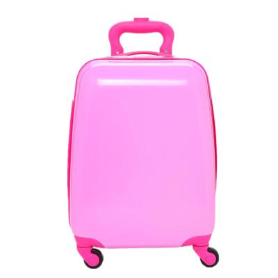 China 2020 New Style Cute Kids Style Custom Wheels ABS PC Kids Carry On Luggage for sale