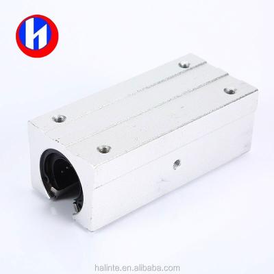 China High Speed Linear Guide Square Slider Rack Aluminum Linear Rail Slider Bearing SBR 12UU for sale