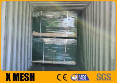 China Spoorweg Groene RAL 6005 Mesh Security Fencing Vandal Resistant Te koop