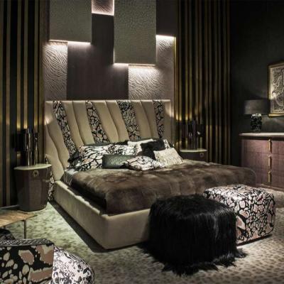 China Customized Luxury Furniture Bedroom Set For Villa And Hotel Projects In High End Quality Standard for sale