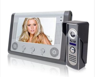 China 2020 Screen 10LUX Big Bass Shocking Door Bell Good Price Open Infrared Open Wireless Doorbell With 7.0 Screen for sale