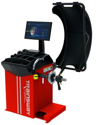 China Wielbalanseringsmachine Trainsway Zh828 met 3D Quick-Touch Laser -Spot en 40mm Schacht Te koop