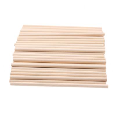 China Sustainable Wholesale Hot Dog Grilled Corn No Burr Supplier Stick Wooden Round Sticks Wooden Finger Rods for sale
