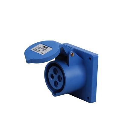 China CEE Norway 4pin 9H industrial male and female industrial plug and socket 32 amp plug for sale