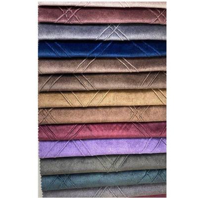 China Holland - China Holland Organic Printing Fabric Embroidery Fabric Sofa Velvet Soft Touch Embroidery for sale