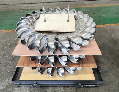 China Q345-B Material Pelton Hydro Turbine For Single Or Multi-Jet Runner Type for sale