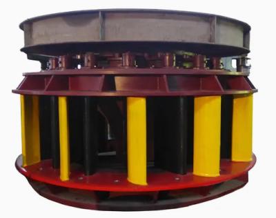 Chine Turbine hydraulique Kaplan à entrée d'eau verticale avec lame de coureur fixe et type de générateur synchrone à vendre
