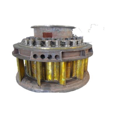 Chine Turbine hydraulique Kaplan de type générateur synchrone avec vannes de guidage ZG20SiMn et arbre principal vertical de performance à vendre
