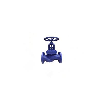 China DIN3356 DIN 3202 Flanged endcast Iron bellows globe valve for sale