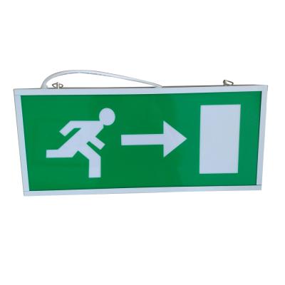 China Fire Emergency Light Led Exit Sign Emergency Light For Shopping Hotels School for sale