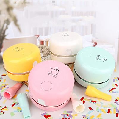 China Portable Mini Car Keyboard Desk Cleaner Dust Collector Desktop Vacuum Cleaner for sale