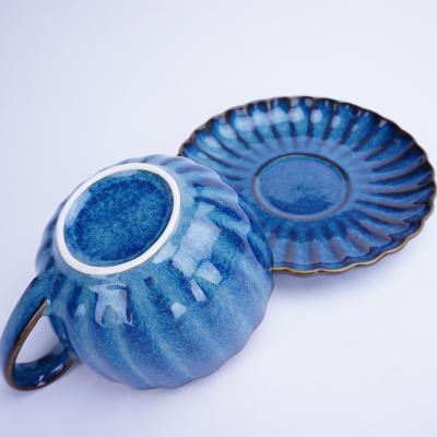 China Tableware Viable Wholesale Stoneware Luster Reactive Dinner Set for sale