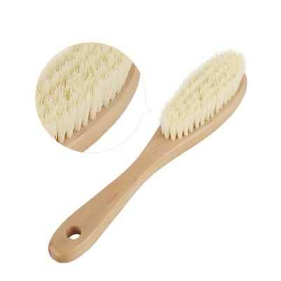 China Multifunctional Wooden Solid Wooden Handle Wash Clothes Shoes Cleaning Brush Sweep Cleaning Tool Home Laundry Houseware Shoes Sweep for sale