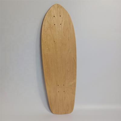 China Maple Factory Direct Sale Land Surfboard Surface Skateboard 32 Inch Full Maple Dual Rocker Land Surfboard SurfaceSurf, Skateboard Woo for sale