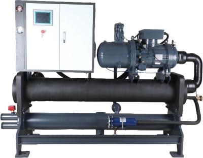 Китай Ultra low temperature and noise 50 HP injection molding Screw water-cooled chiller with precise temperature продается