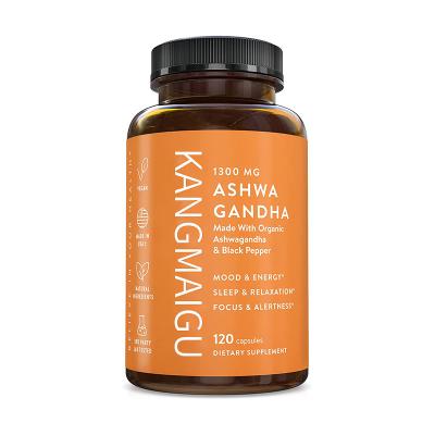 China Calm 2023 Organic Relive Stress And Calm Herbal Supplement Extra Strength Ashwagandha Extract Capsules for sale