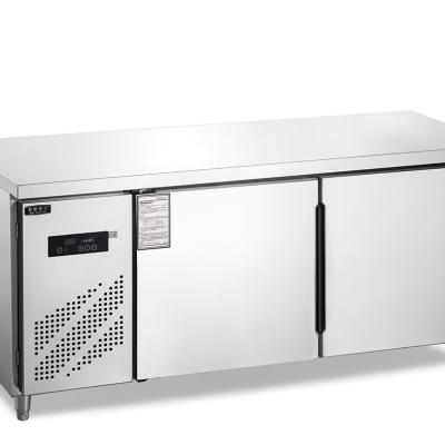 China 50-300L Capacidad de acero inoxidable 4 cajones congelador gabinete mesa de trabajo contador de arriba 110V en venta