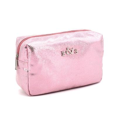 China Lady Wholesale Ladies Large Capacity Portable Multifunctional Mesh PU Travel Storage Cosmetics Makeup Bag for sale