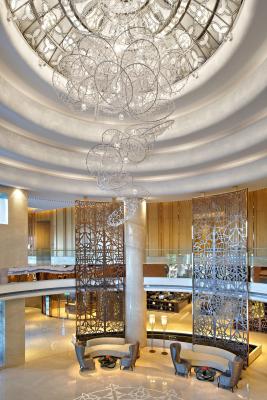 Cina Decorazione interna Sala creativa Gran candelabro di cristallo Luoghi di lusso in vendita