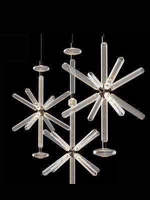 China Custom Large LED Chandelier Lamp Vintage Style Iron Metal Pendants Glass Residential Hotel Lobby Decor Hanging Installation Bulb for sale