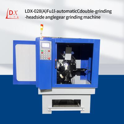 중국 LDX-028A 세 축 전체 CNC 원형 톱 블레이드 이중 깎는 머리 측면 깎는 기계 판매용