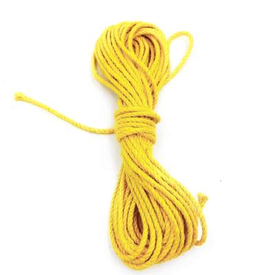 China Cables de yute de color retorcido de 2,5 mm para coser ropa y accesorios de prendas de vestir en venta