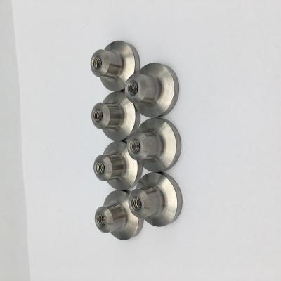 China 316 Stainless Steel Food Grade Aluminum CNC High Quality Turning Parts With M6 Thread For Environmental Protection 3D Printing Meat Machine for sale