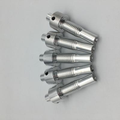 China Manufacturer Customized Bicycle Part M12*1.75 Aluminum Wire With CNC Turning Holes 7075 Natural Aluminum for sale